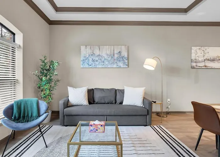 Cozy 1br- Pool,gym,pkng,near Bok Ctr&arts Dstrct * Tulsa